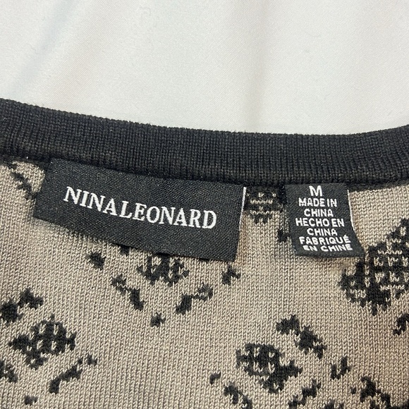 Nina Lenard knit dress size M - Picture 2 of 9